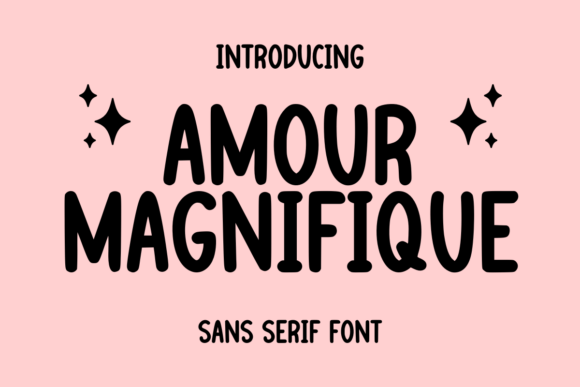 Amour Magnifique: The Handwritten Font with a Playful Soul
