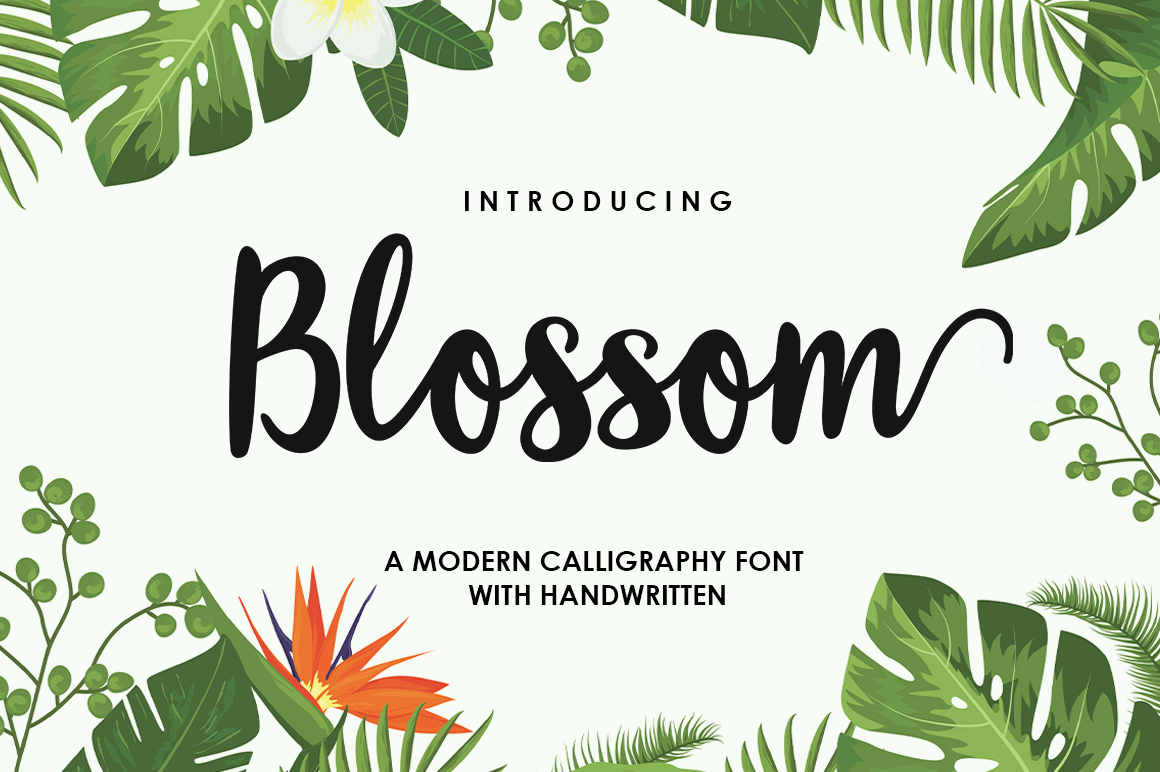 Blossom Script Font: Crafting Elegant and Memorable Designs