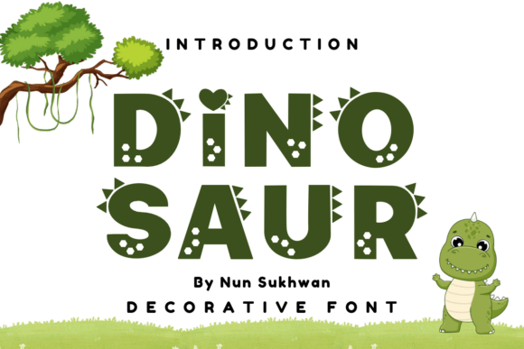 Dinosaur Font: Unleashing Prehistoric Playfulness in Your Projects