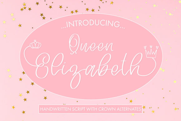 Embrace Royal Elegance with Queen Elizabeth Font