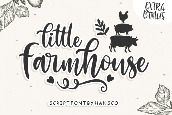 Little Farmhouse Font: A Delicate Touch for Authentic Design