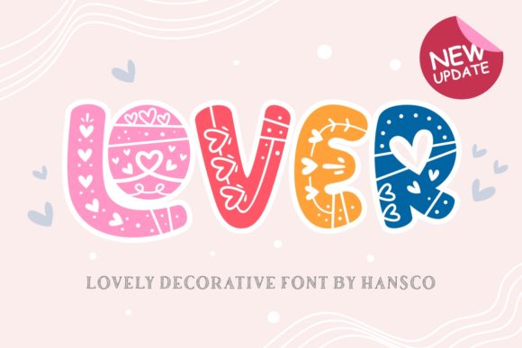 Lover Font: A Friendly Typeface for Creative Projects
