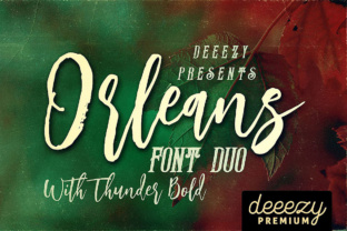 Orleans Script Font Duo: A Fresh Take on Creative Typography