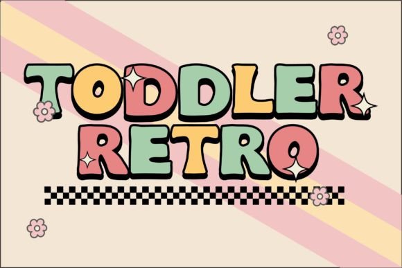 Toddler Retro Font: A Playful Typeface for Joyful Brands