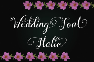 Why Wedding Font Italic Is the Elegant Script Your Brand Needs